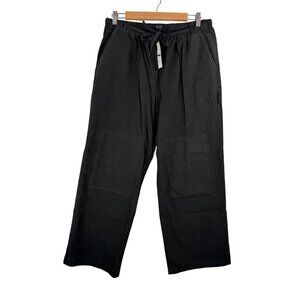 J.Crew‎ Petite relaxed utility pant in cotton blend black lagen sz PM